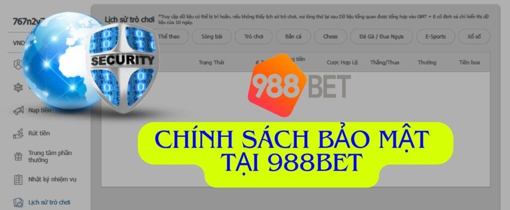 chinh sach bao mat 988bet