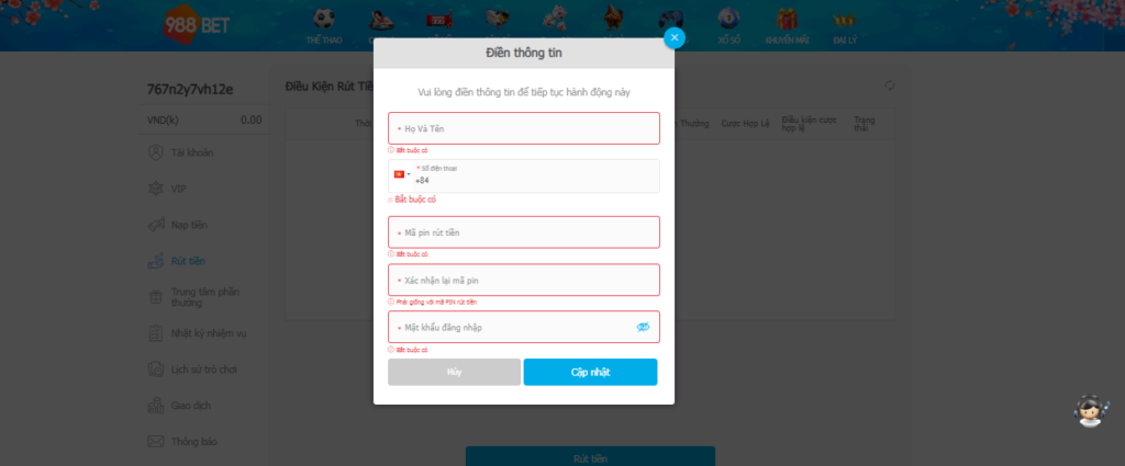 cong rut tien 988bet